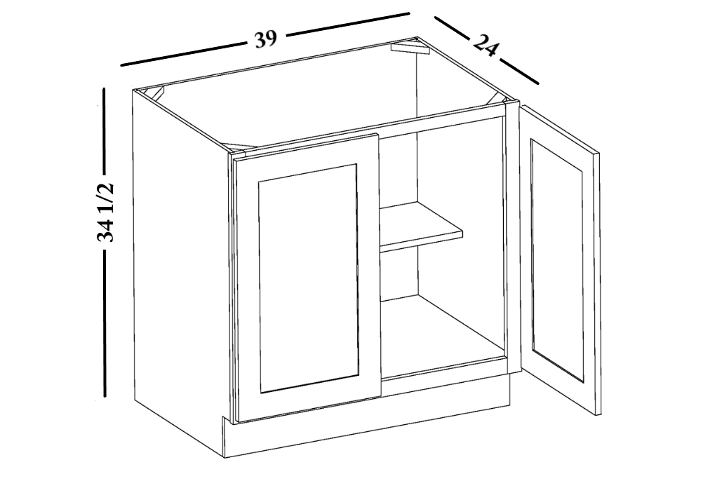39" Wide