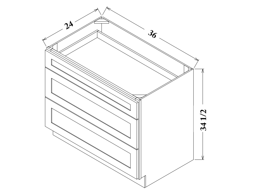 36" Wide