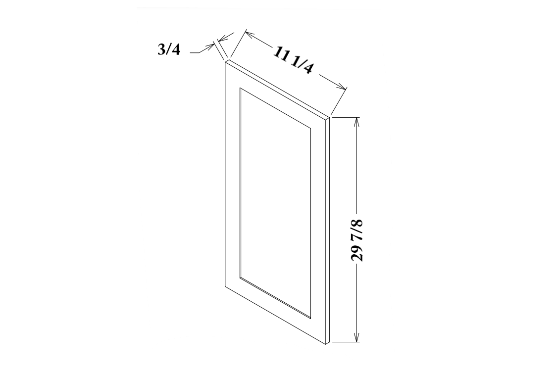30" Wall Decorative Door