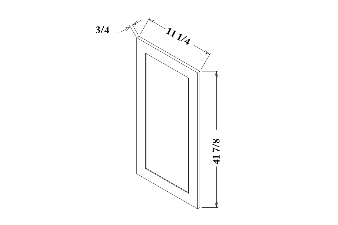 42" Wall Decorative Door