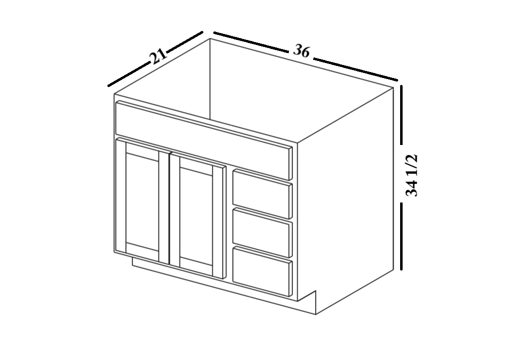 36" Wide