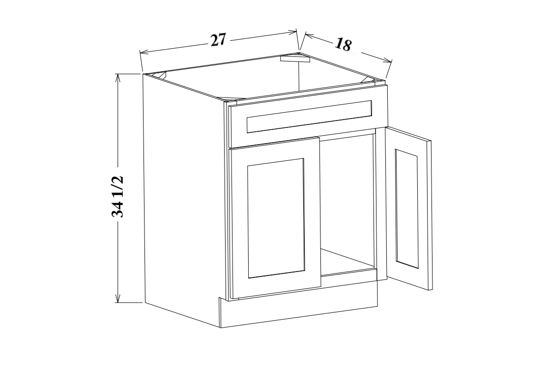27" Wide