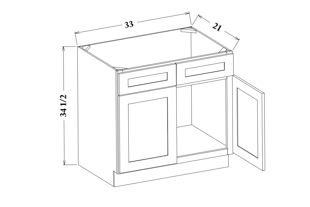 33" Wide