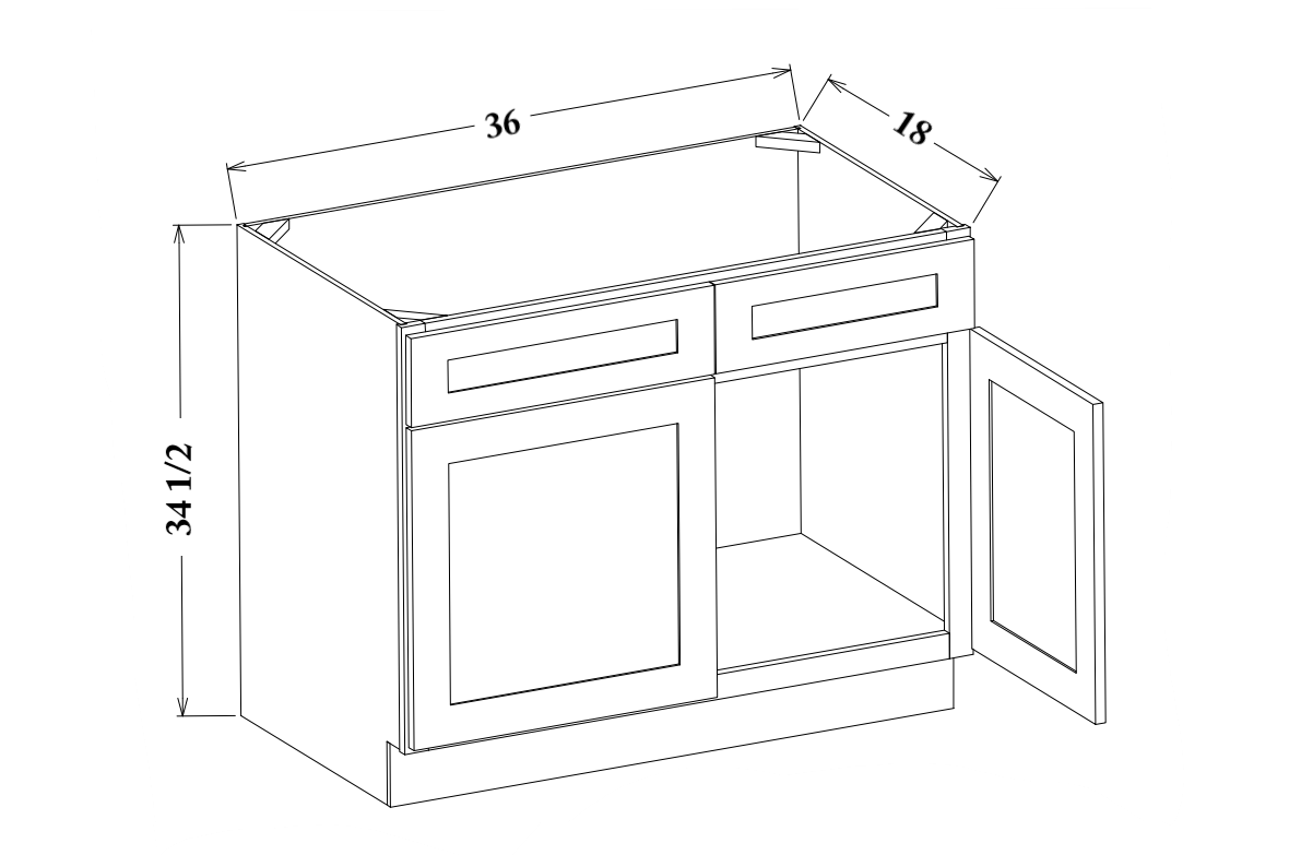 36" Wide