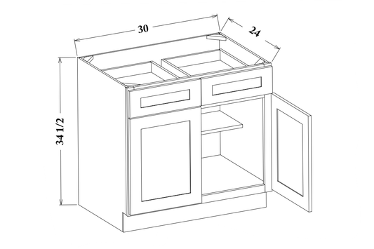 30" Wide Base Cabinet