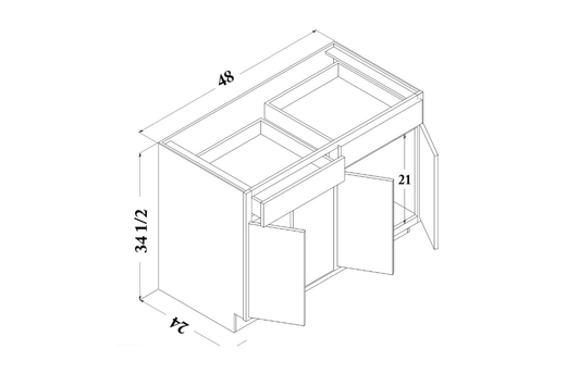48" Wide Base Cabinet