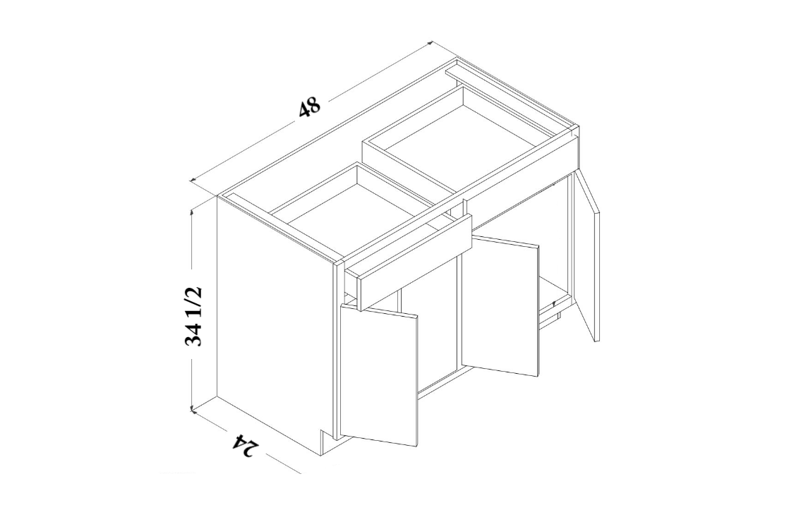 48" Wide Base Cabinet