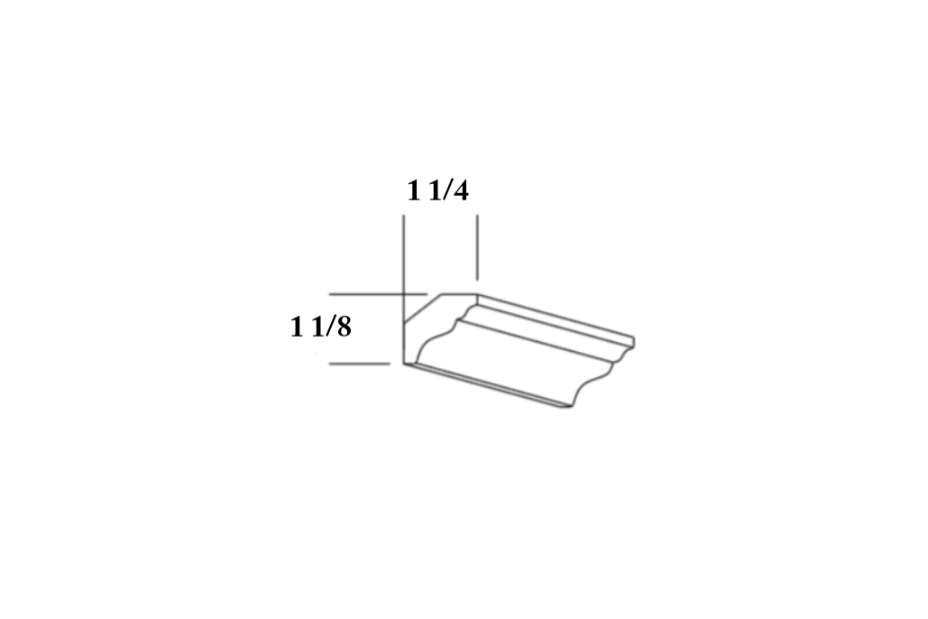 Small Cove Crown Molding – Ready To Assemble Kitchen Cabinets