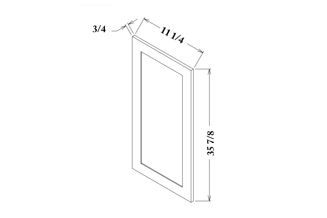 36" Wall Decorative Door