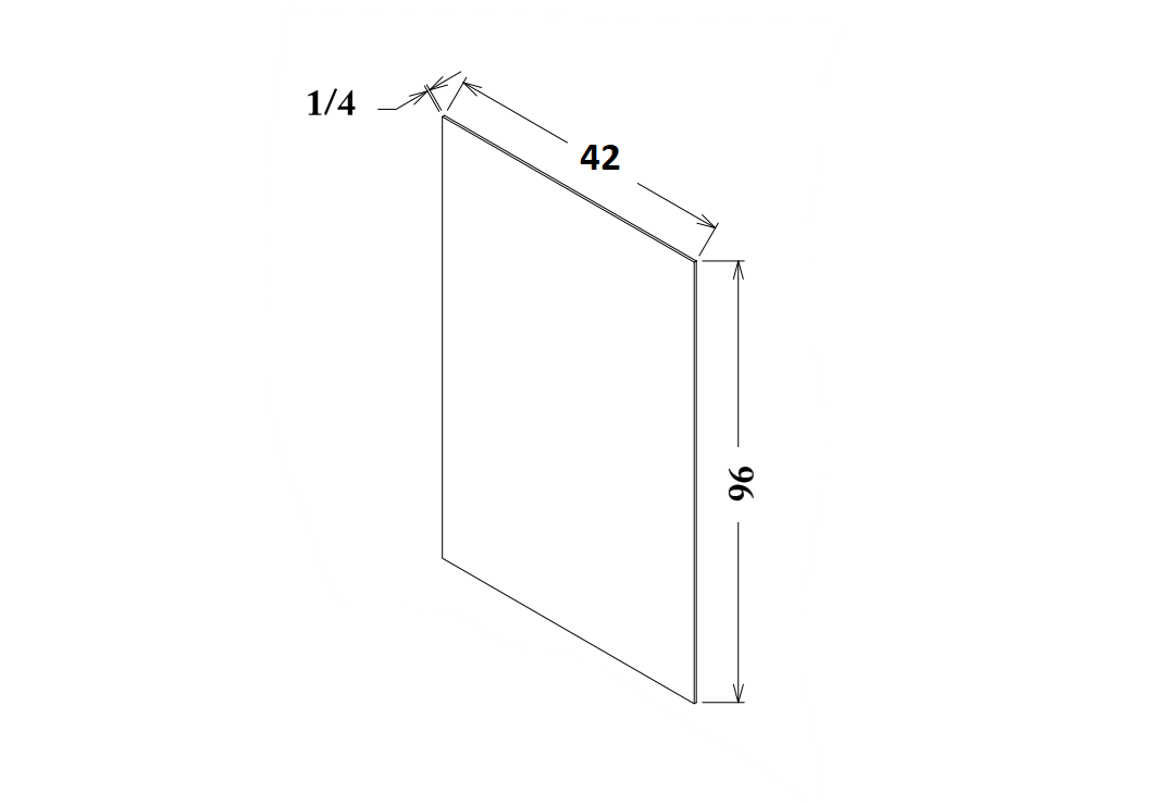 Back Panel For Island