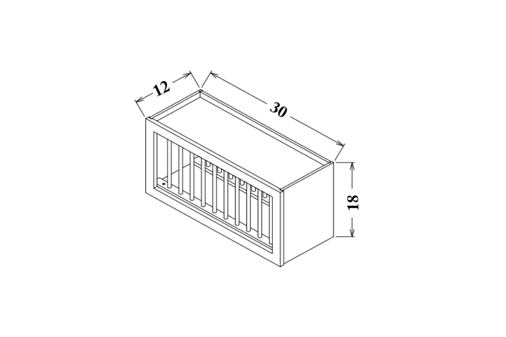 Wall Plate Rack